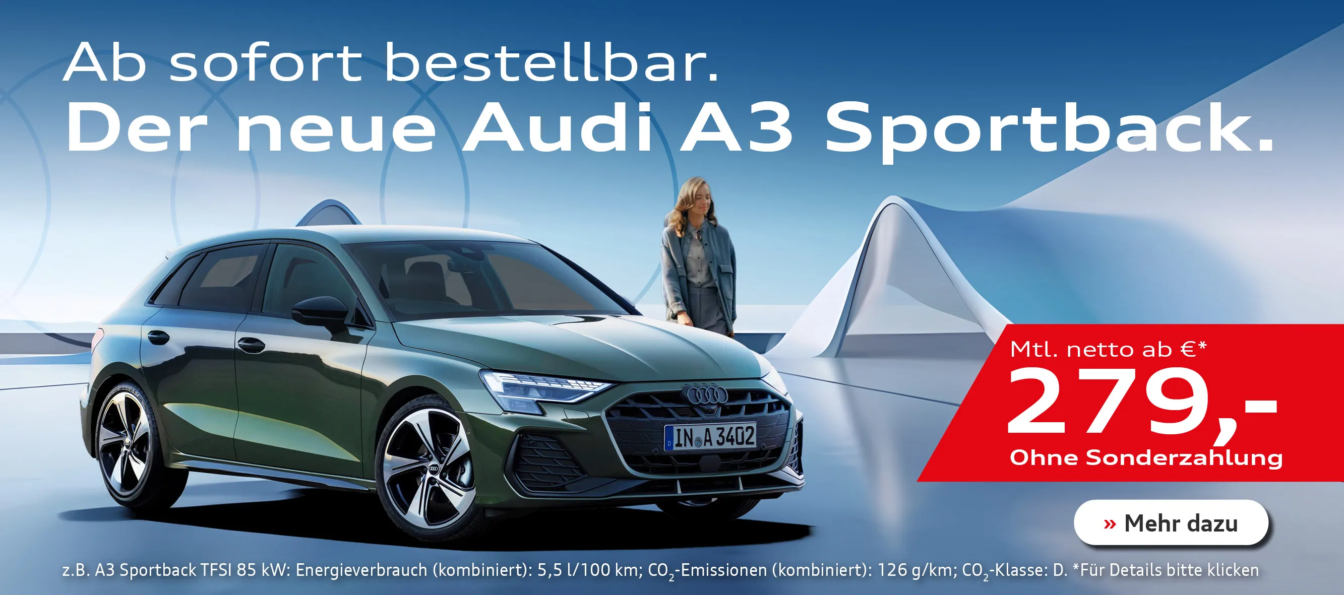Der neue Audi A3 Sportback