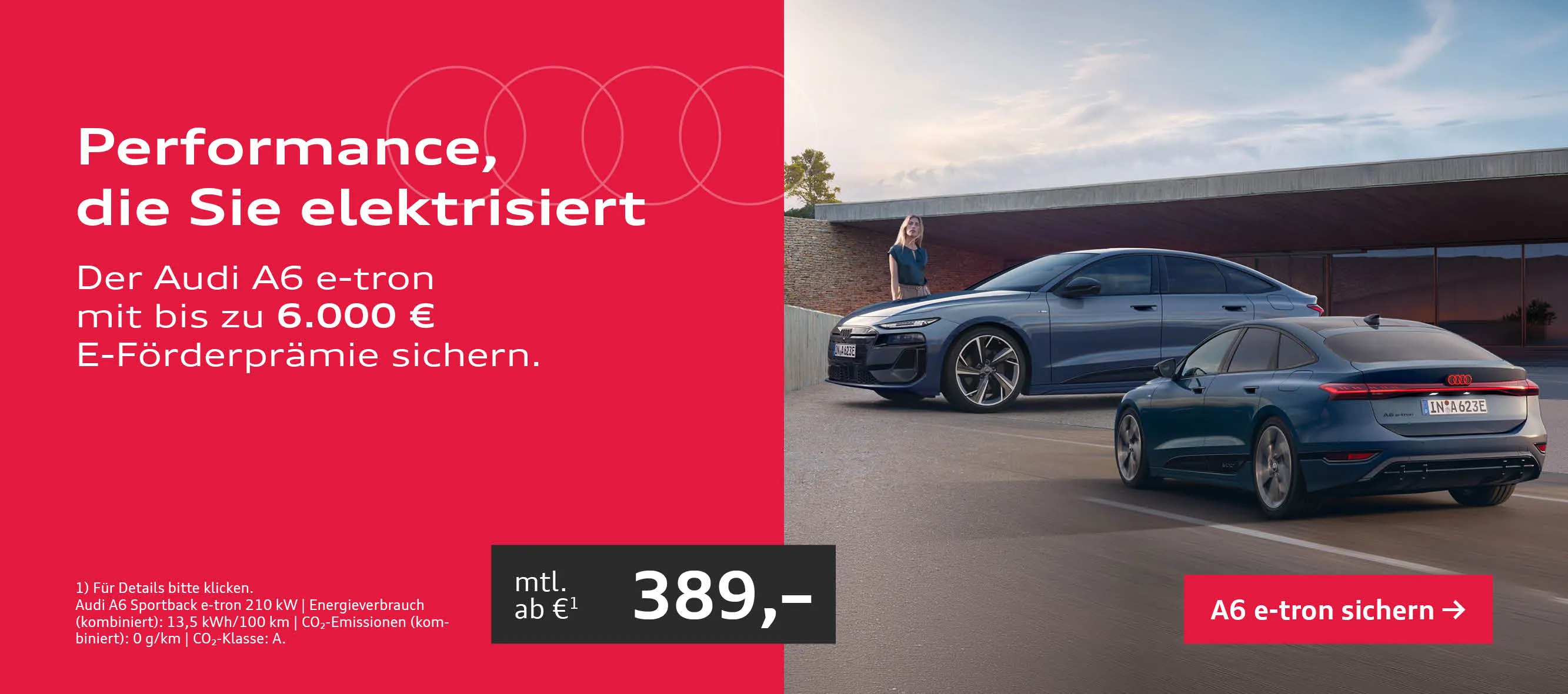 Slider Audi A6 e-tron