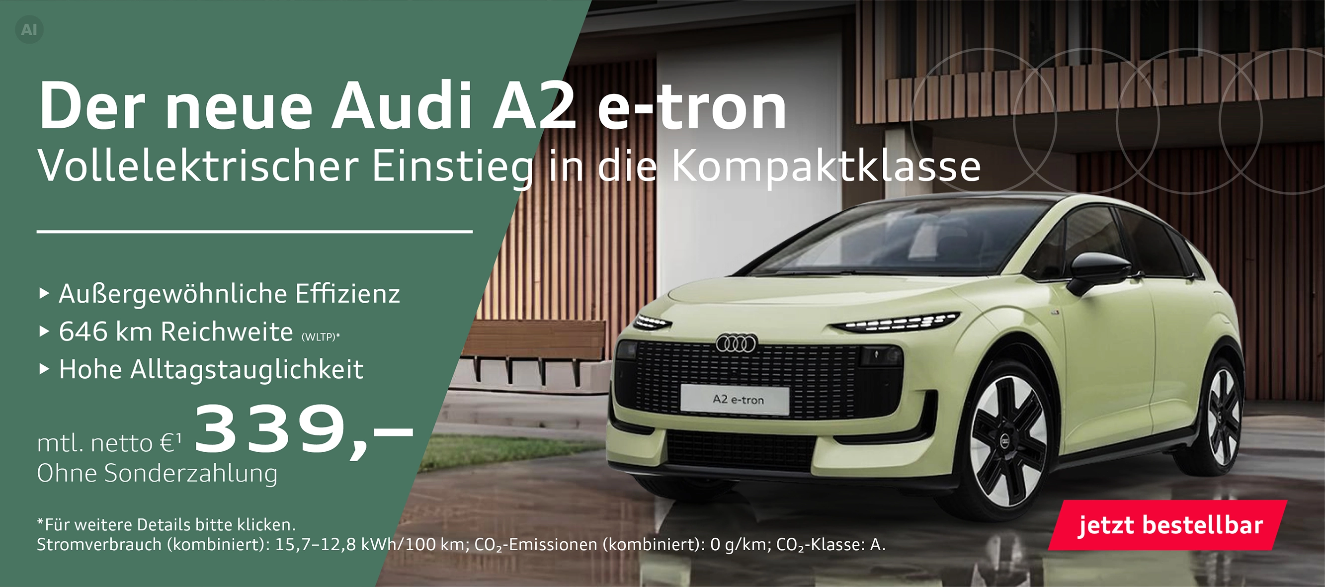 Der neue Audi A2 e-tron