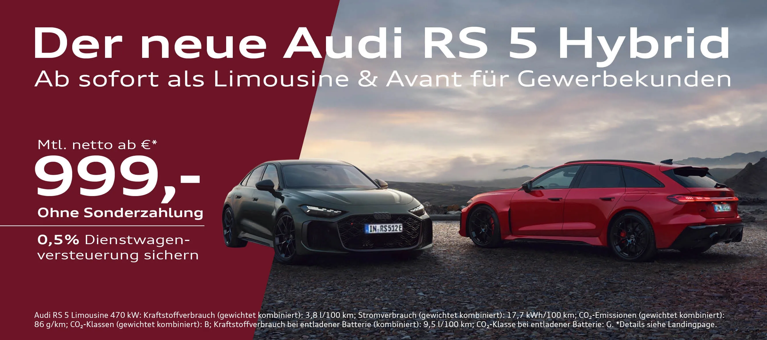 Slider neuer Audi RS5